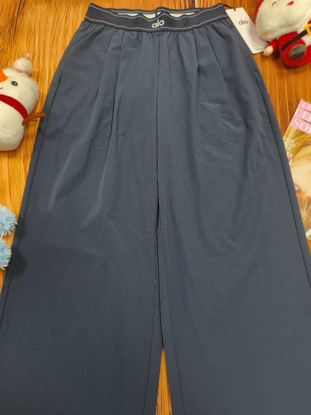 Alo Yoga Suit Up Navy Blue Trouser NWT (Regular 30" Inseam)⛅🧘🏻 - Picture 5 of 8